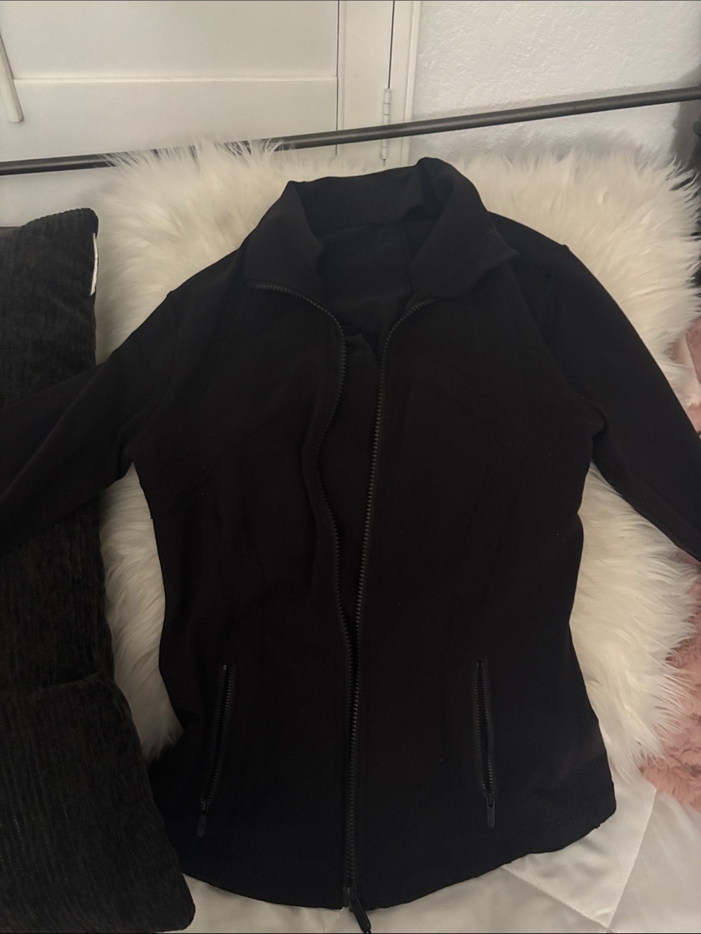 Lululemon Black Zip-Front Jacket
